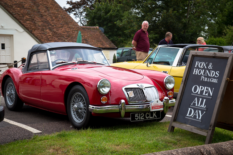 Illustration for article titled Concours d'Elegance it ain't - real classics on real roads